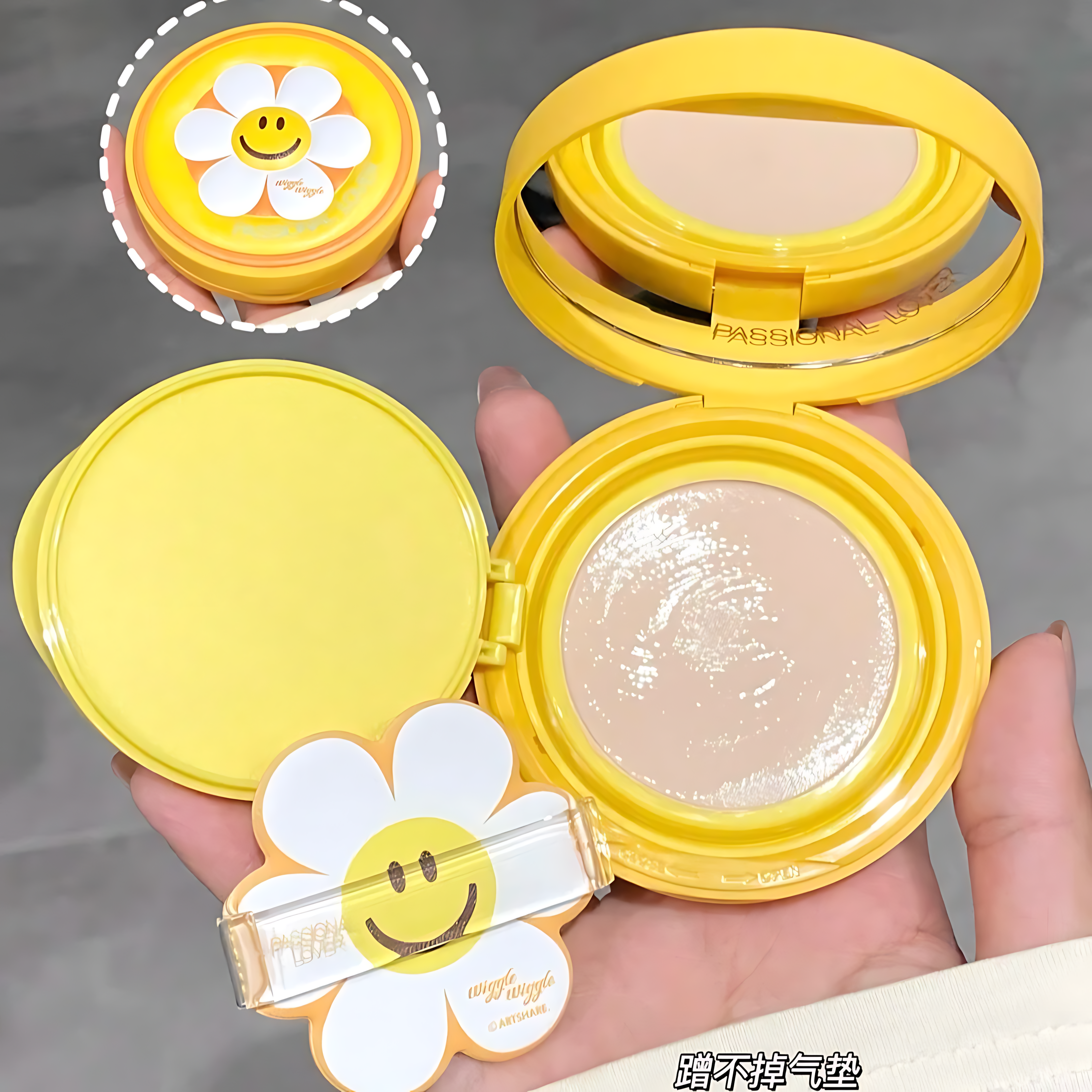 PASSIONAL LOVER Paradise Limited Velvet Blur Lasting Cushion Foundation 14g 恋火乐园限定绒雾持妆气垫霜
