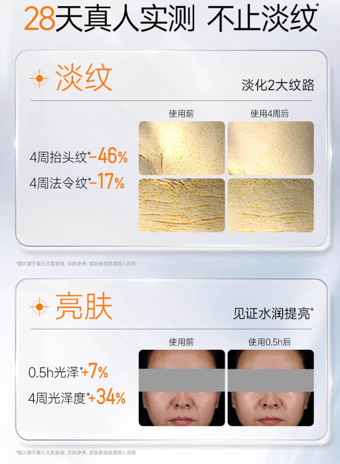 PECHOIN Peptide Polyglutamic Light-Enhancing Mask 5g*10pcs/box 百雀羚多肽聚胶光感面膜