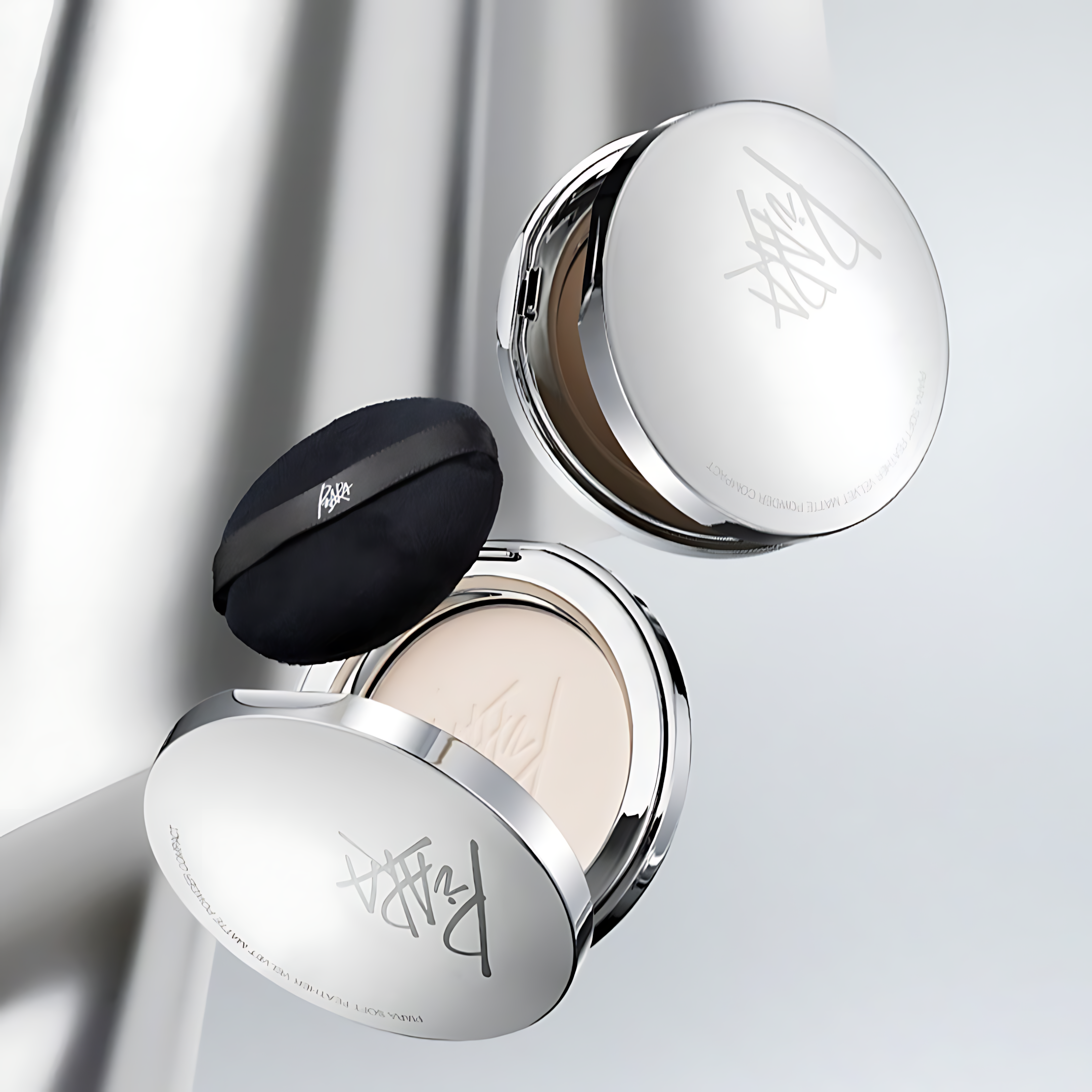 PIARA Soft Feather Velvet Matte Powder Compact 5g 佩冉羽柔绒雾粉饼