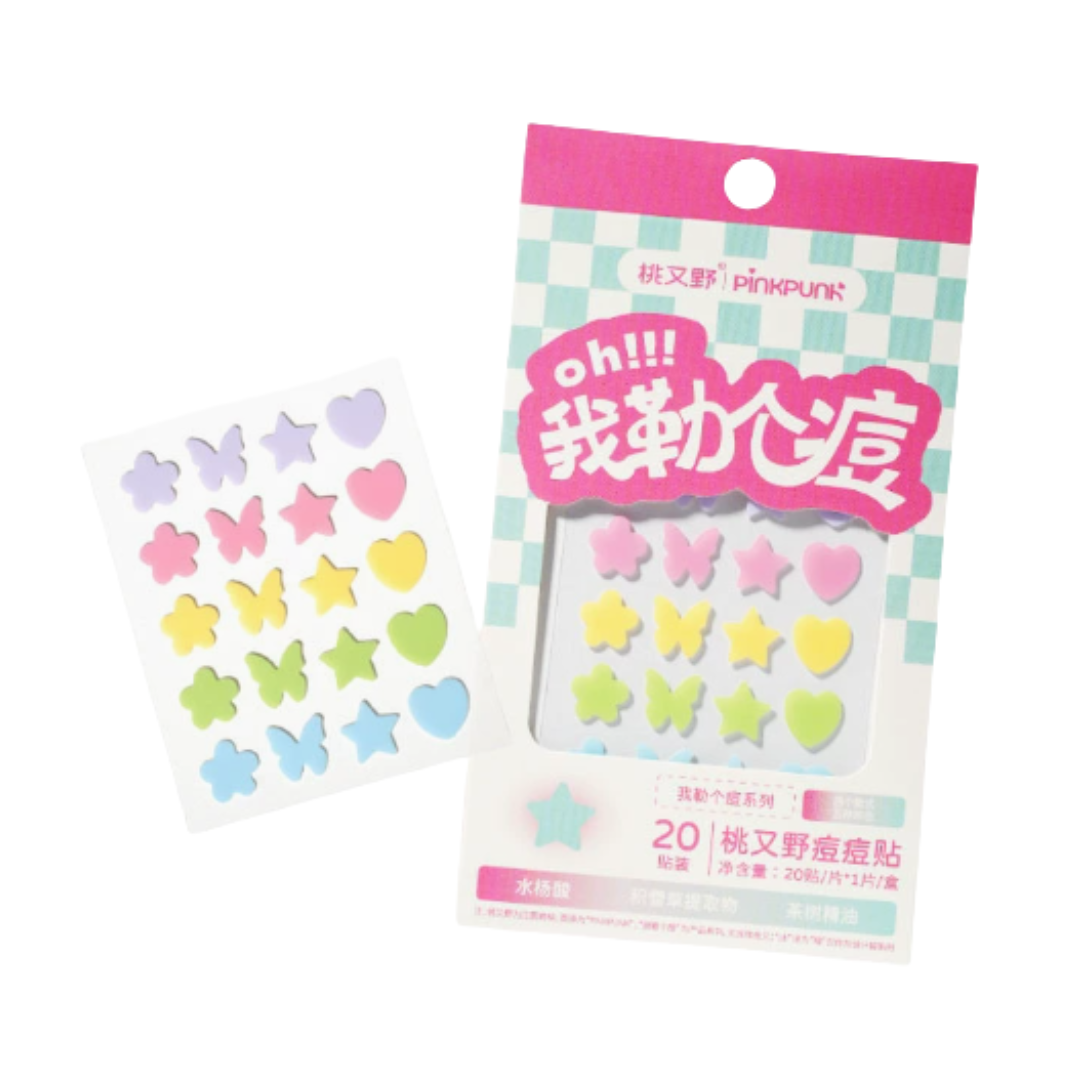 PINK PUNK Acne Patch 1box 桃又野痘痘贴