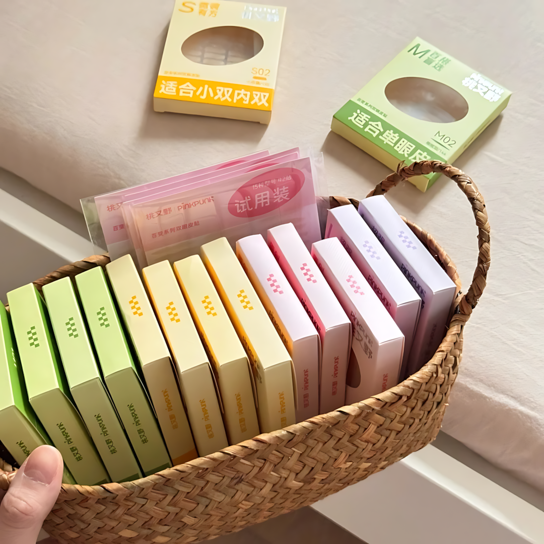 PINKPUNK Multi-Style Double Eyelid Tape 1box 桃又野百变系列双眼皮贴