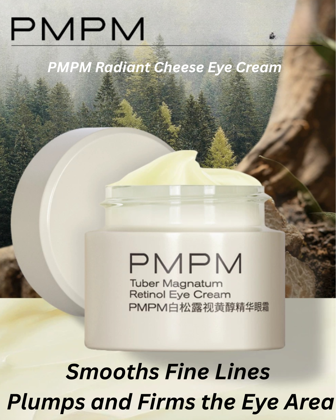 PMPM Tuber Magnatum Retinol Eye Cream 10g 偏偏白松露视黄醇精华眼霜