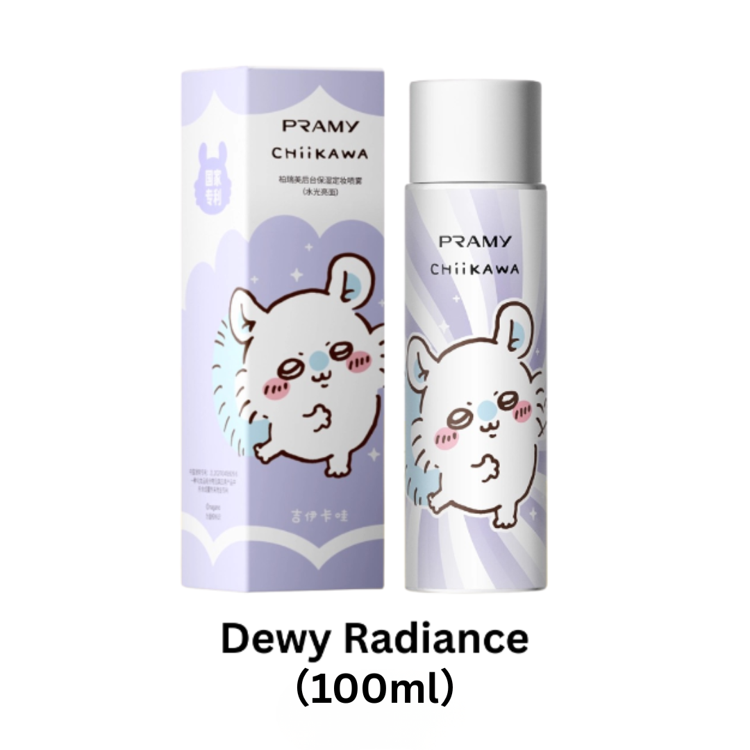 PRAMY × CHIIKAWA Series Backstage Hydrating Setting Spray 100ml 柏瑞美×CHIIKAWA系列后台保湿定妆喷雾