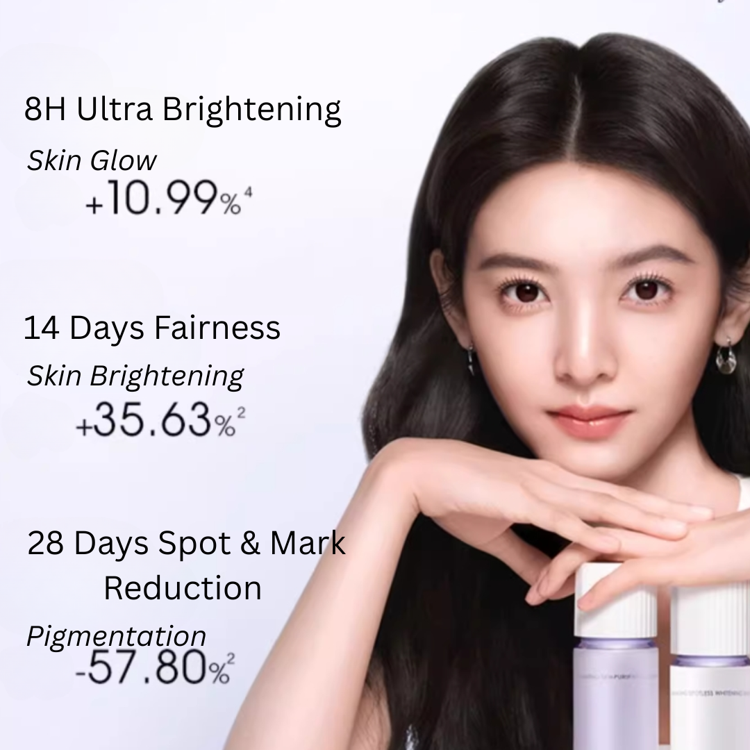 PROYA Everlasting Light Whitening & Spot-Correcting Crystal Essence/Moisturizing Lotion 珀莱雅恒光净白淡斑晶滢露/柔润乳