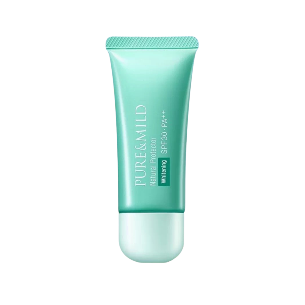 PURE&MILD Natural Protector Whitening SFP30 PA++ 40g 泊美清盈净浊隔离霜