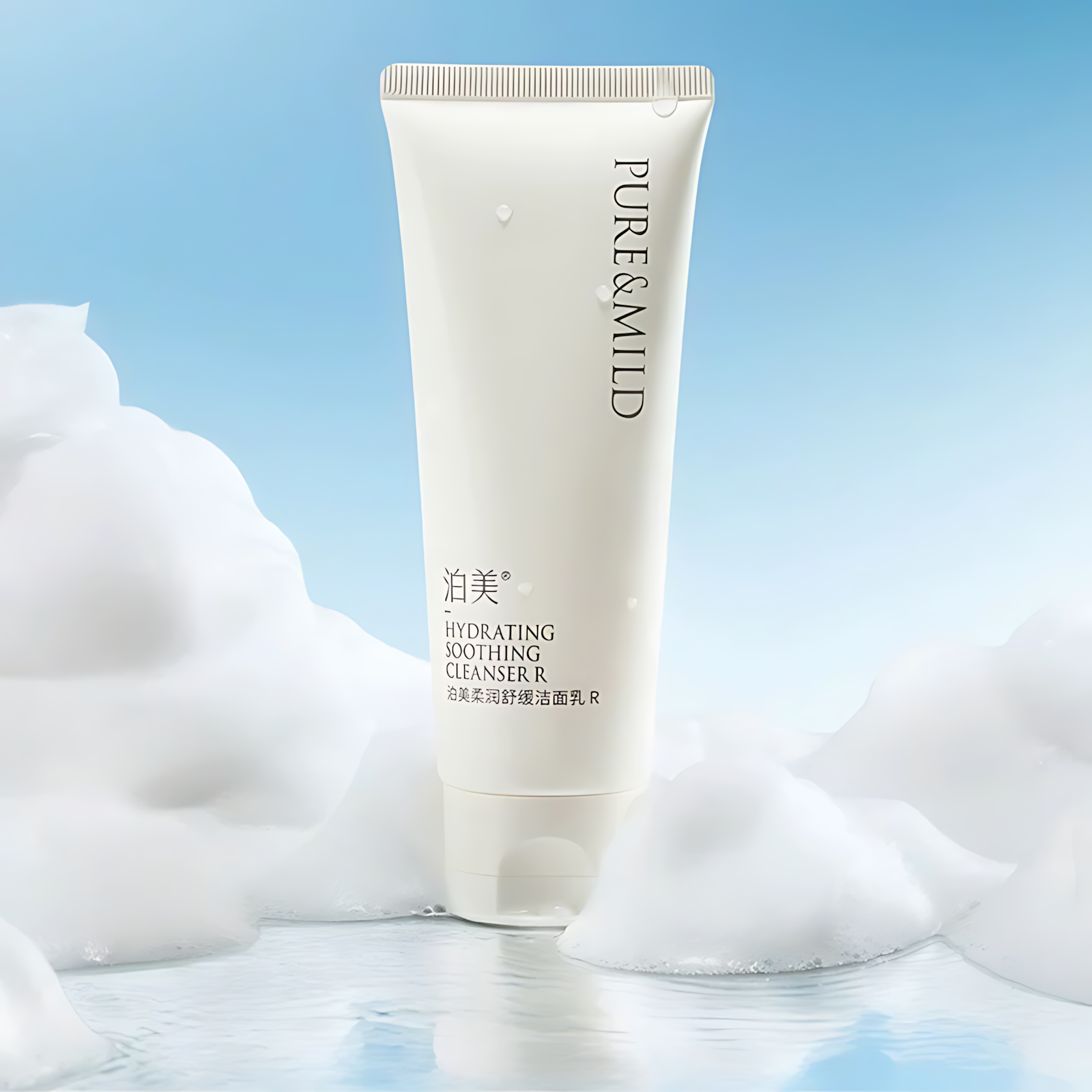 PURE&MILD Hydrating Soothing Cleaner R 100g 泊美柔润舒缓洁面乳R