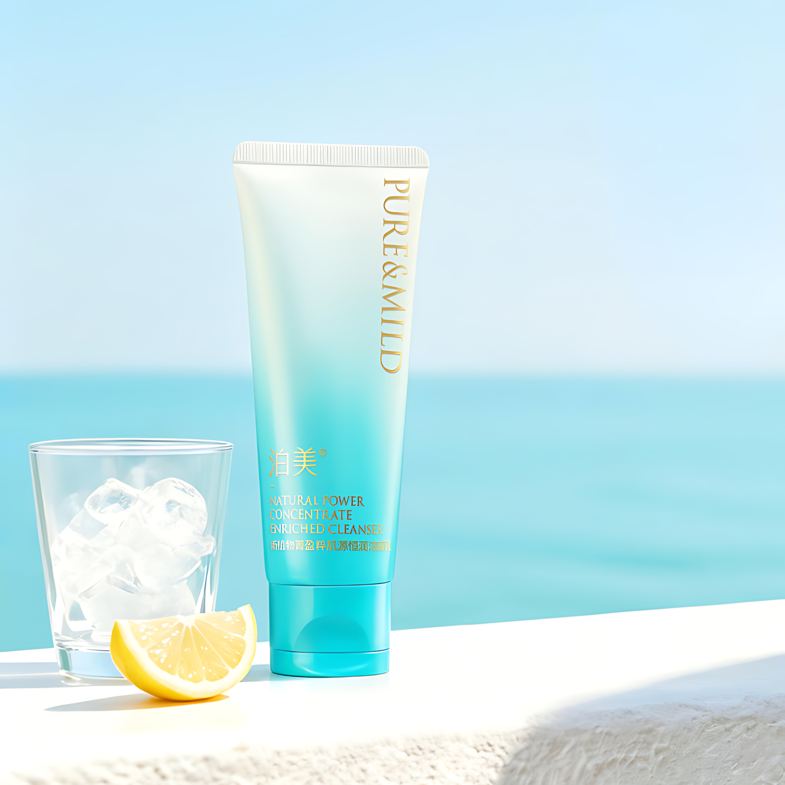 PURE&MILD Natural Power Concentrate Enriched Cleanser 2.0 100g 泊美新植物菁盈粹肌源恒润洁面乳2.0