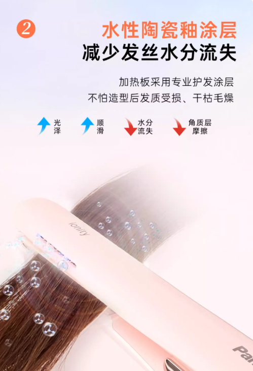 Panasonic 2-in-1 Hair Straightener and Curler EH-HV31 松下直发卷发两用直板夹