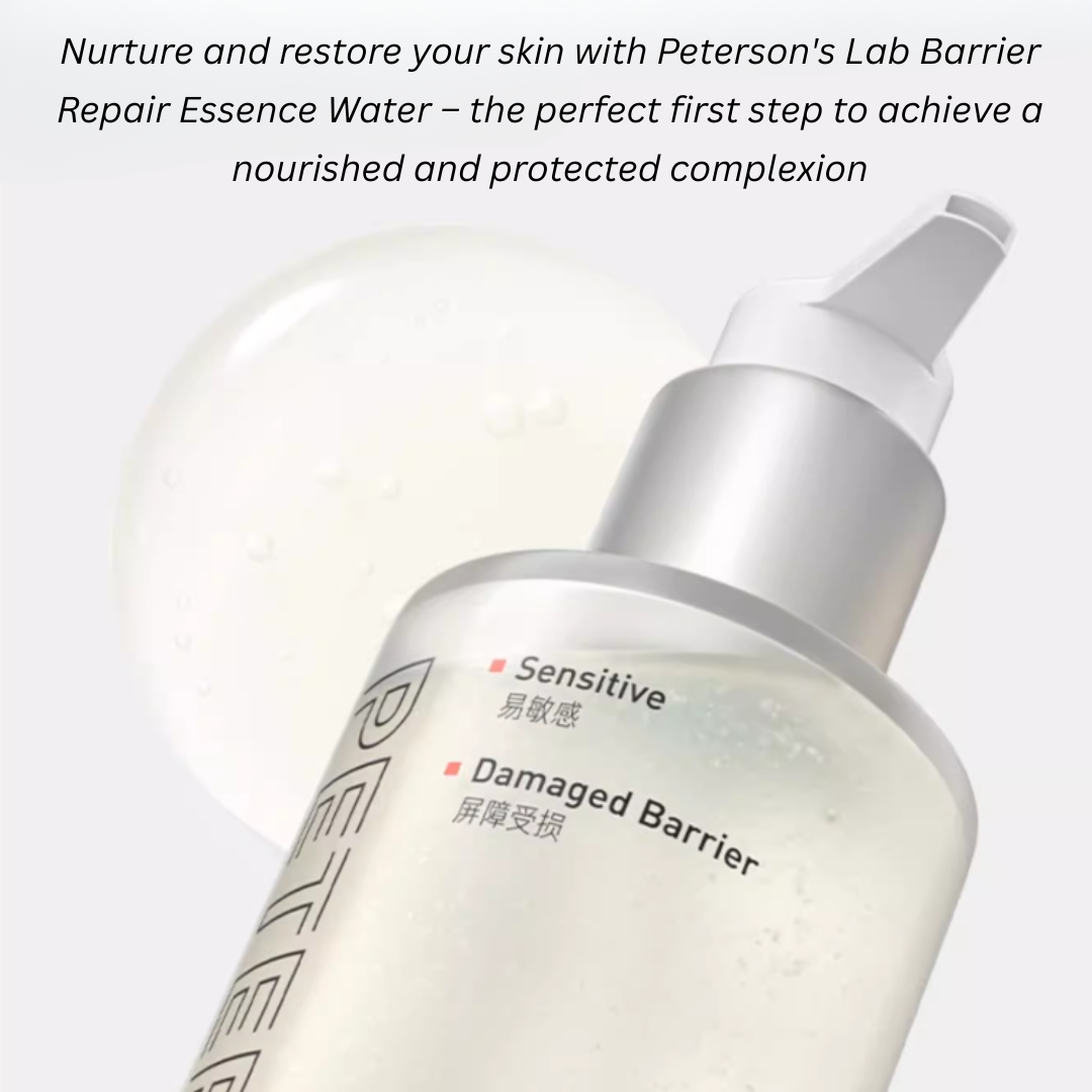 Tiktok/Douyin Hot Peterson's Lab Barrier Repair Essence Water 100ml【Tiktok抖音爆款】毕生之研厚脸皮屏障修护精华水