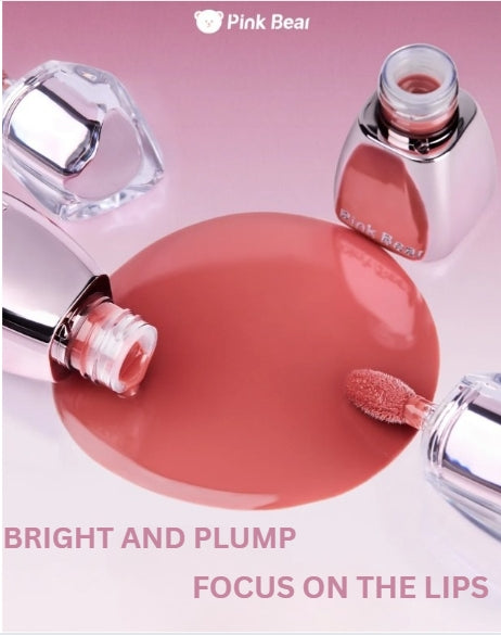 Pink Bear Lip Gloss 2ml 皮可熊好嘟丰唇蜜