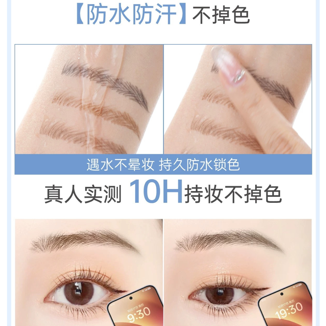 Tiktok/Douyin Hot MAYSOO Beauty enhancing elegant ultra fine eyebrow pencil 0.1g*3pcs【Tiktok抖音爆款】玫苏美颜气质极细眉笔