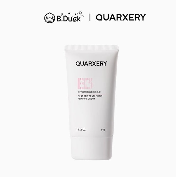 Tiktok/Douyin Hot QUARXERY Exquisite Silky Smooth Skin Purifying Hair Removal Cream 60g【Tiktok抖音爆款】泉兮臻萃丝滑净肤脱毛膏