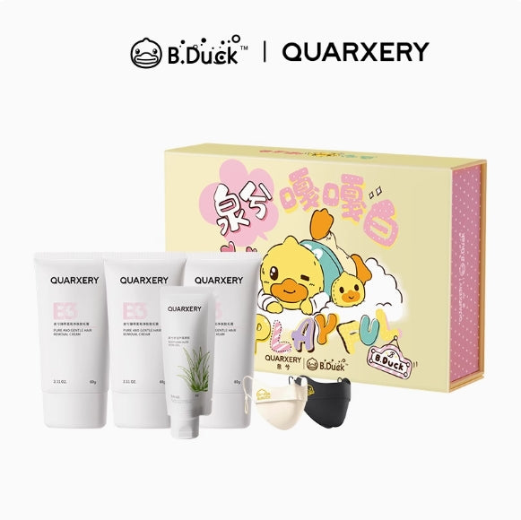 Tiktok/Douyin Hot QUARXERY Exquisite Silky Smooth Skin Purifying Hair Removal Cream 60g【Tiktok抖音爆款】泉兮臻萃丝滑净肤脱毛膏