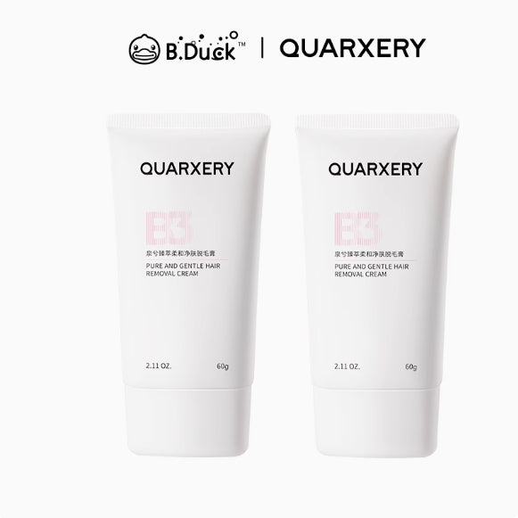 Tiktok/Douyin Hot QUARXERY Exquisite Silky Smooth Skin Purifying Hair Removal Cream 60g【Tiktok抖音爆款】泉兮臻萃丝滑净肤脱毛膏