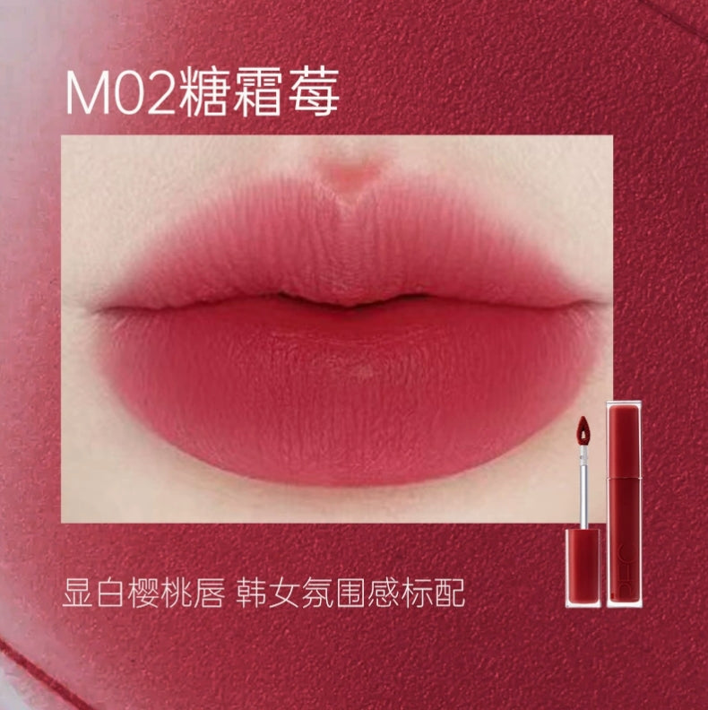 REC Air Matte Non-Stick Lip Cream 3g 芮客云绒持色空气唇霜