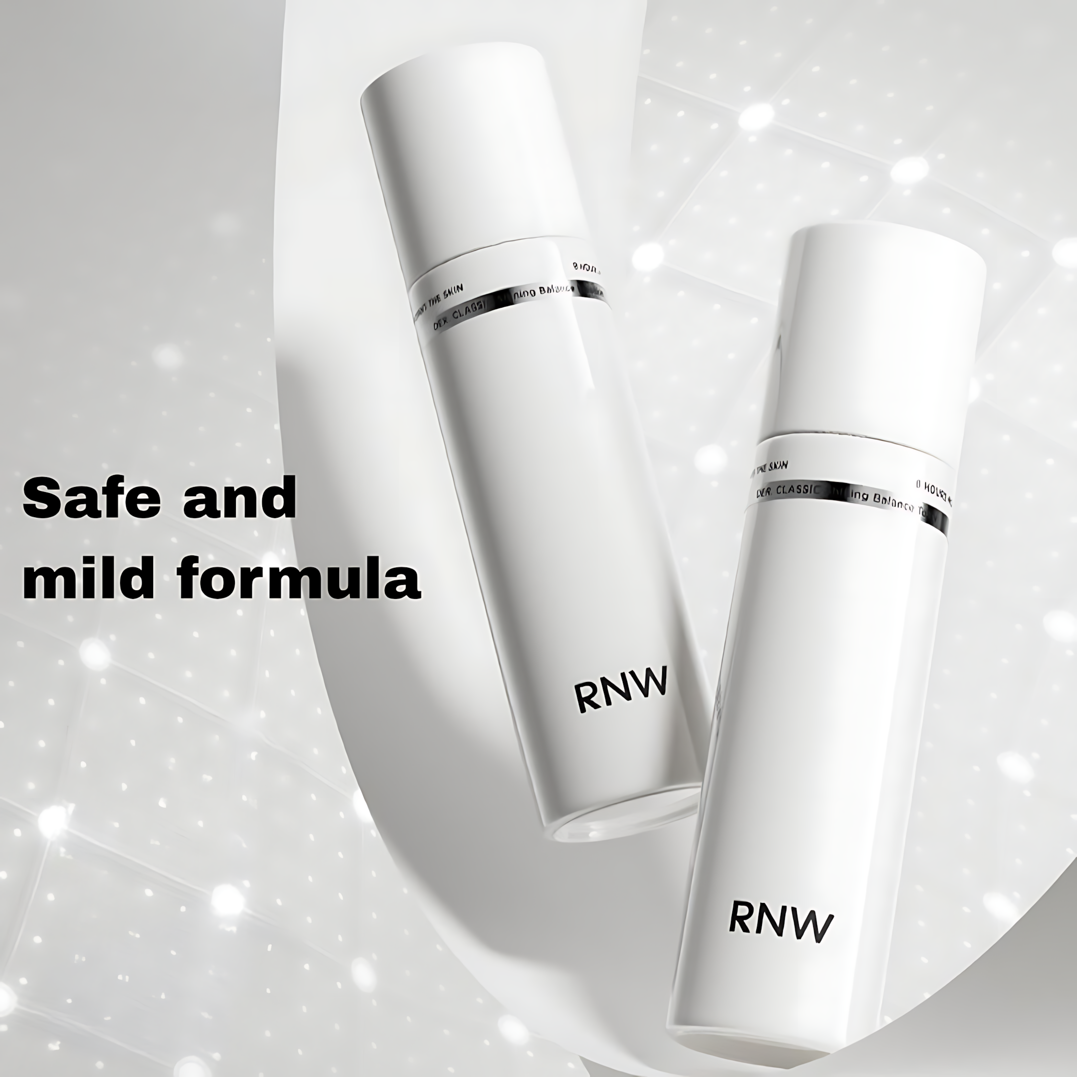 RNW Crystal Clear Cleanser Essence Toner Lotion Cosmetic Set 如薇晶萃匀透美白精华水乳套盒