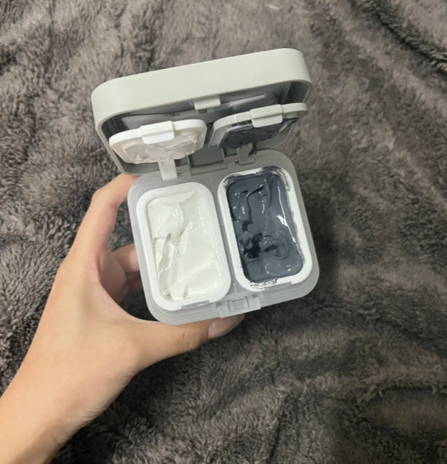 Tiktok/Douyin Hot RNW Skin Purifying Dual-Color Cleansing Mud Mask 120g【Tiktok抖音爆款】如薇净肤双色清洁泥膜