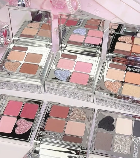 ROCK SWEET Rhythm Rhapsody Five-Color Eyeshadow Palette 5g/4.5g 摇滚甜心节奏狂想五色眼眉盘