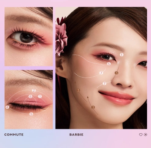 ROCK SWEET Sensory Travelogue Seven-Color Noodles Brown Plate 11g 摇滚甜心感官游记七色面棕盘