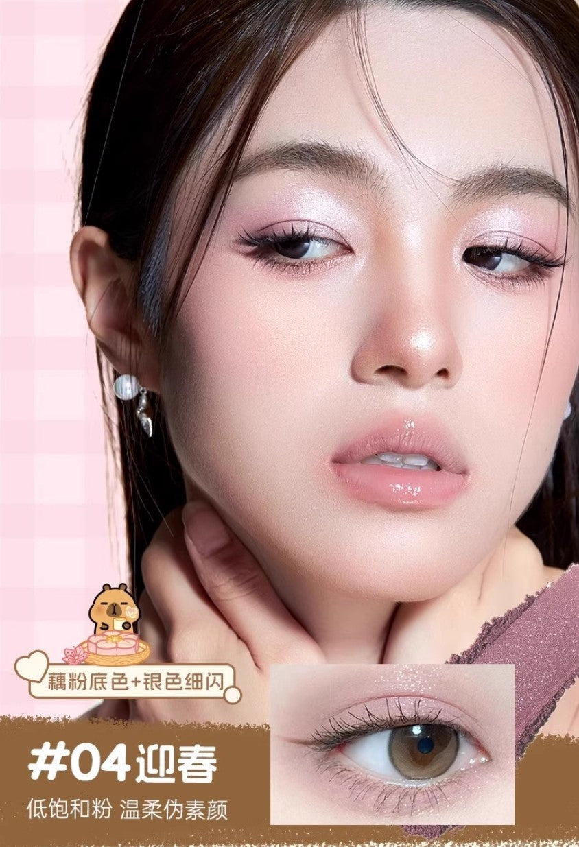 ROMANTIC BEAUTY × Capybara Squeeze Multi-Use Powder 1.7g 罗小曼×卡皮巴拉小黄豚联名款捏捏多用粉