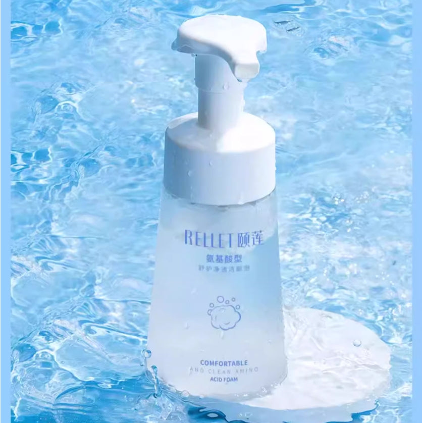 Rellet Amino Acid Soothing Cleansing Foam 150ml 颐莲氨基酸舒护净透洁颜泡
