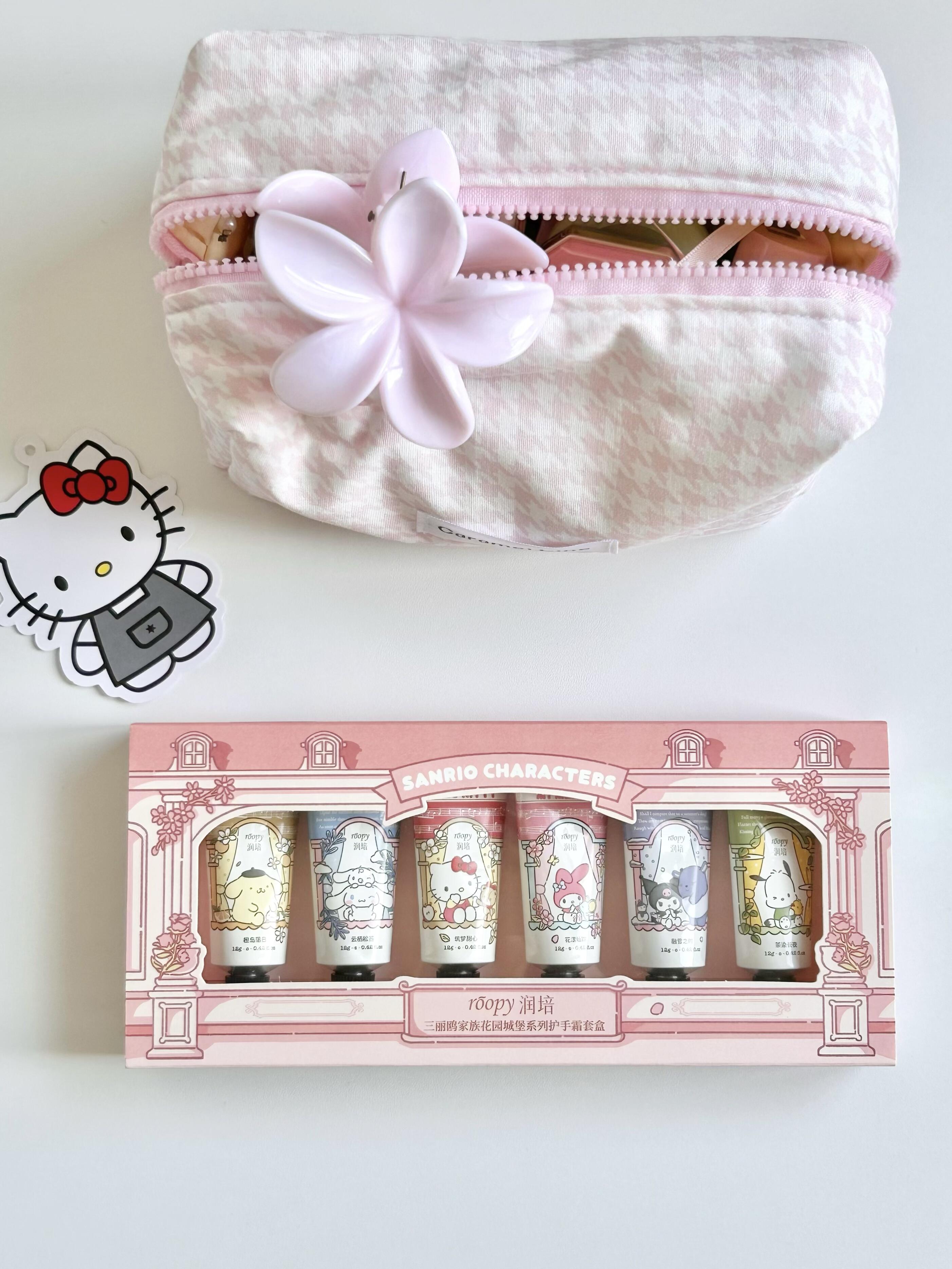 Roopy x Sanrio Sanrio Family Garden Castle Series Hand Cream Set 12g*6pcs/box 润培三丽鸥家族花园城堡系列护手霜套盒