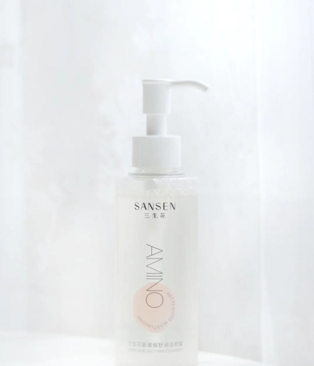 SANSEN Amino Acid Soothing Cleanser 160ml*2pcs  三生花氨基酸舒润洁颜蜜