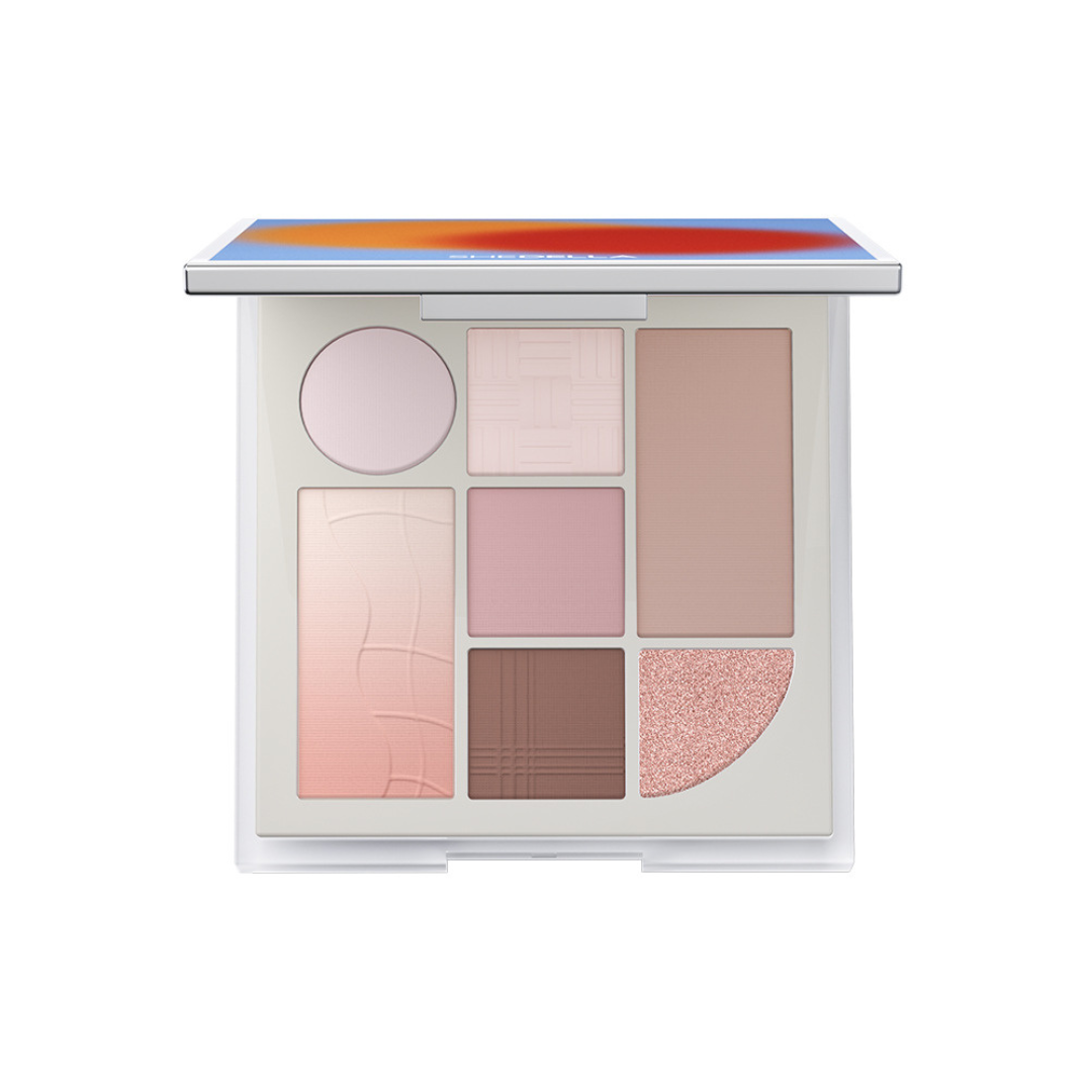 SHEDELLA Dreamy Seven-Color Eyeshadow Palette 7.4g 诗蒂娅梦幻七色眼影盘 | CuteHart