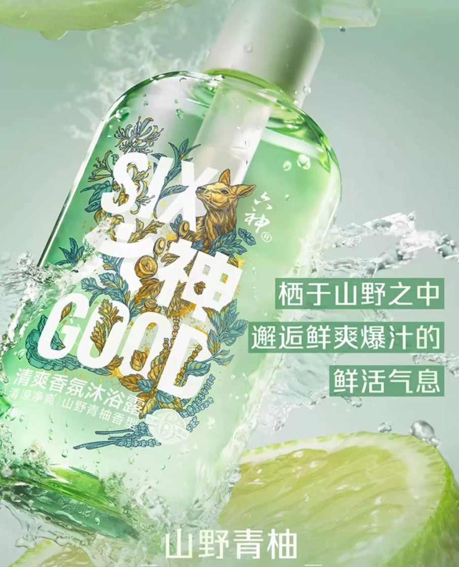 Tiktok/Douyin Hot Six Good Fragrant Shower Gel 410g【Tiktok抖音爆款】六神香氛沐浴露