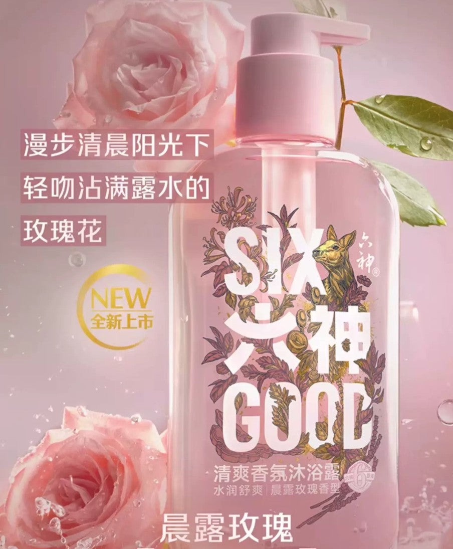Tiktok/Douyin Hot Six Good Fragrant Shower Gel 410g【Tiktok抖音爆款】六神香氛沐浴露