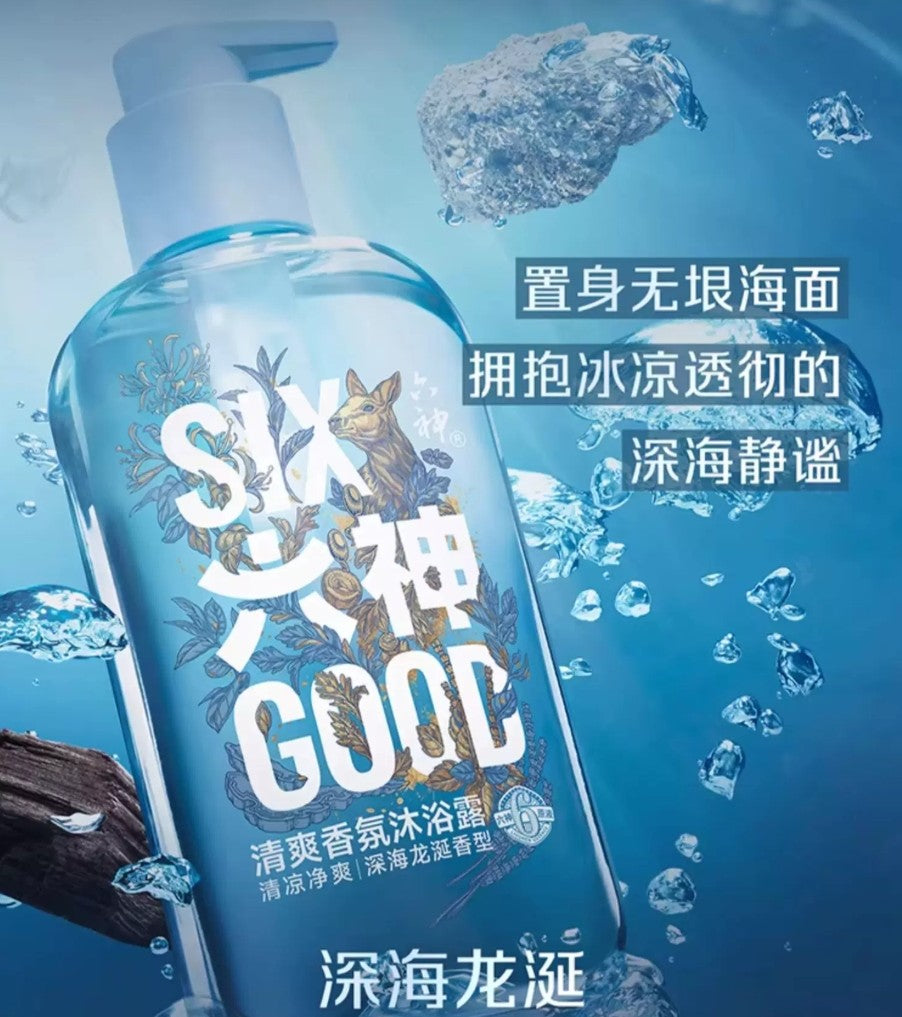 Tiktok/Douyin Hot Six Good Fragrant Shower Gel 410g【Tiktok抖音爆款】六神香氛沐浴露