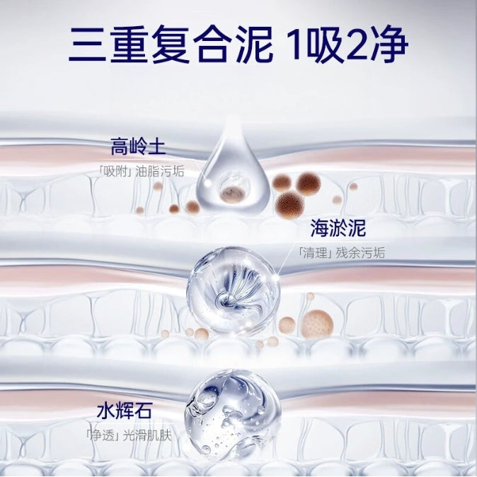 SKYNFUTURE Deep Cleansing and Refining Mud Mask 120g 肌肤未来深层净澈细肤泥膜