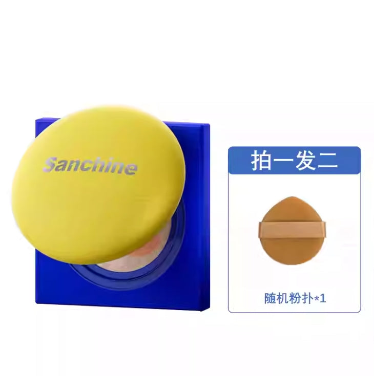 Tiktok/Douyin Hot Sanchine Aurora Brightening Skin Nourishing and Soothing Cushion Foundation 13g【Tiktok抖音爆款】三精制药极光透亮养肤舒敏气垫霜
