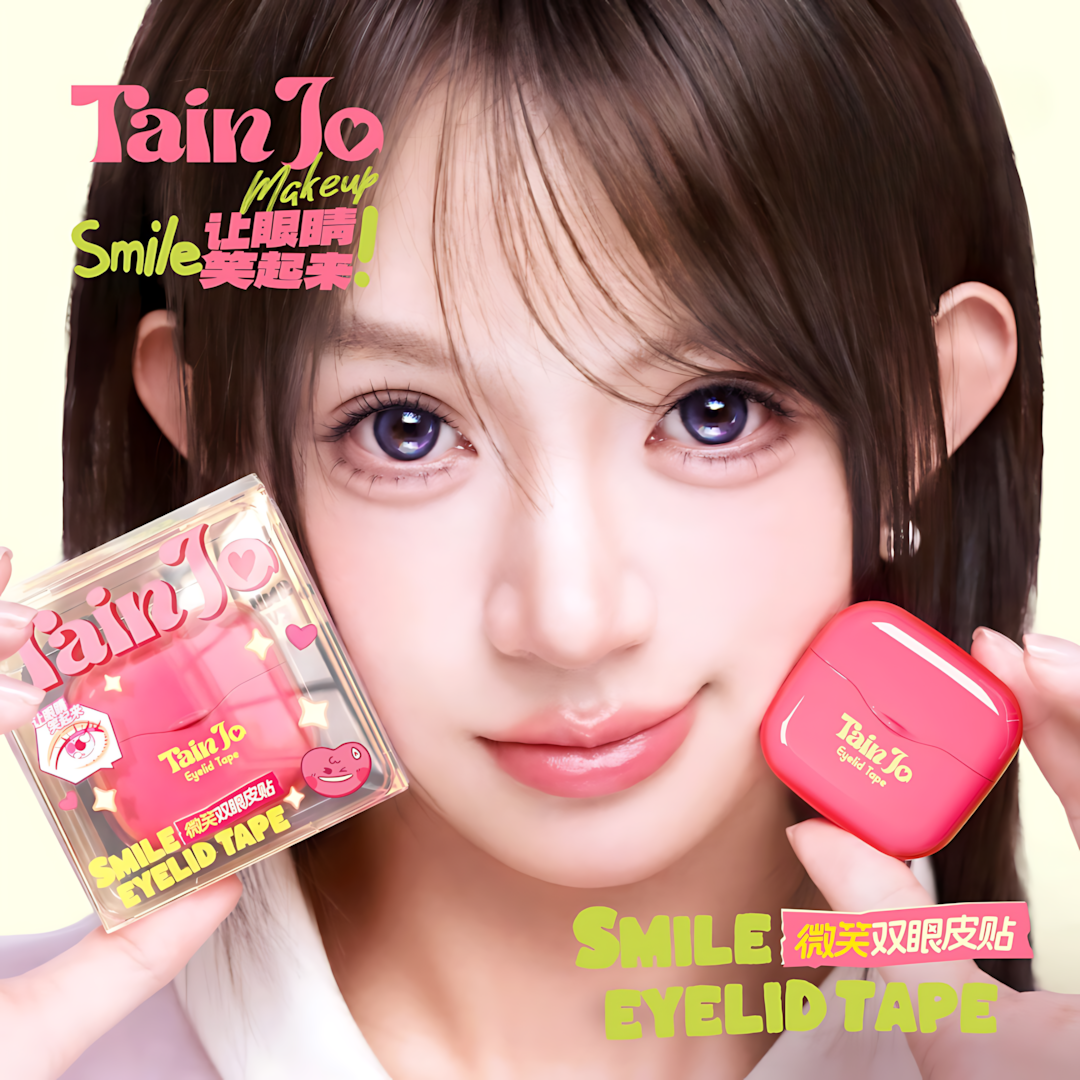 Tiktok/Douyin Hot TAINJO Smile Eyelid Tape 180pcs/120pcs/box 【Tiktok抖音爆款】甜久微笑双眼皮贴