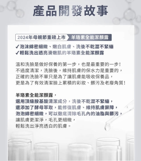 TKLAB Goat Multi Recovery Cleaning 150ml TKLAB 羊珞素全能洁颜露