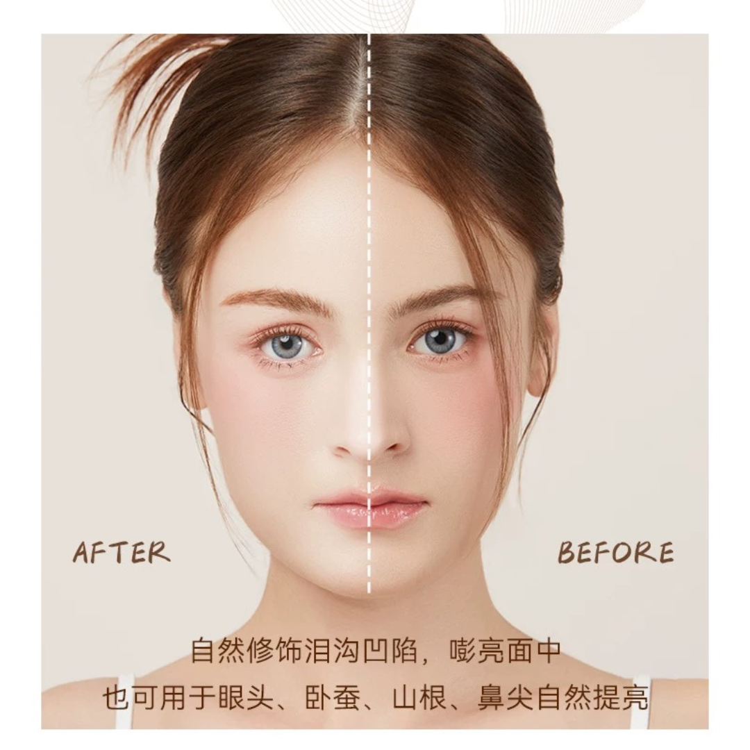 Tiktok/Douyin Hot ChIc Flower Radiant Highlighter Powder 5.5g【Tiktok抖音爆款】花兮令焕采高光粉饼