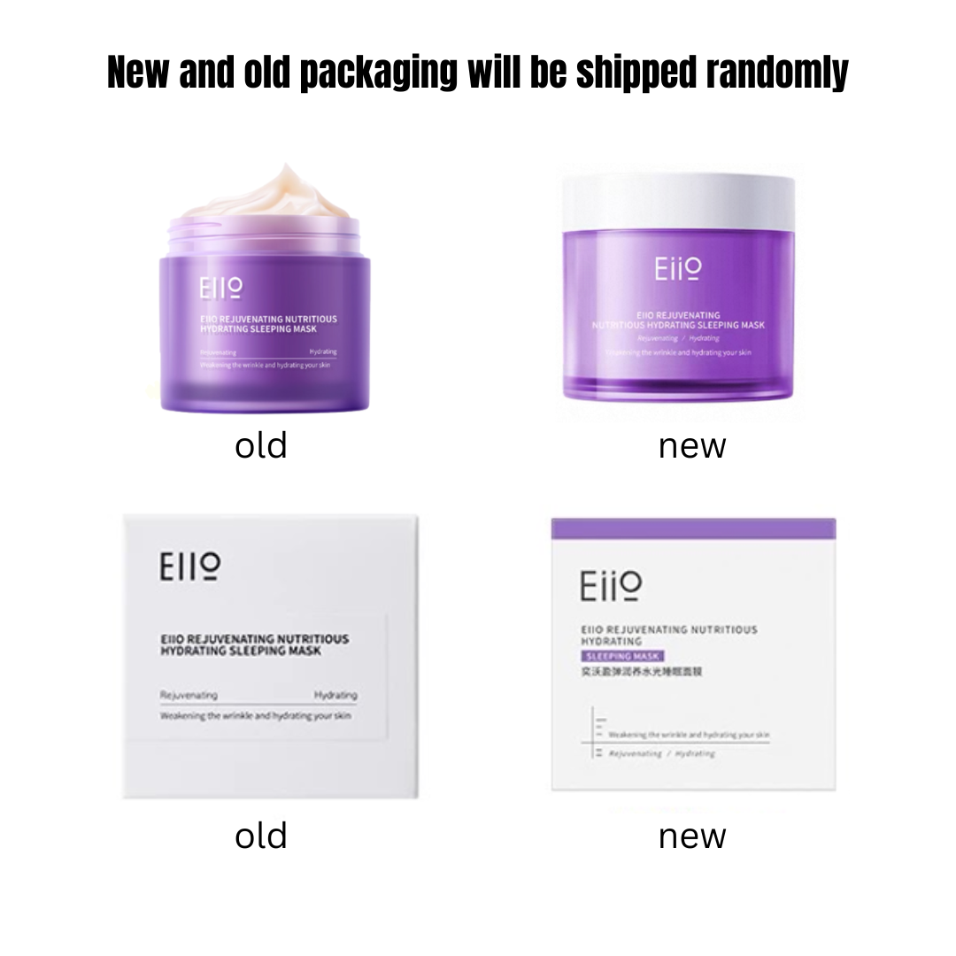 Tiktok/Douyin Hot EIIO Rejuvenating Nutritious Hydrating Sleeping Mask 100g【Tiktok抖音爆款】奕沃盈弹润养水光睡眠