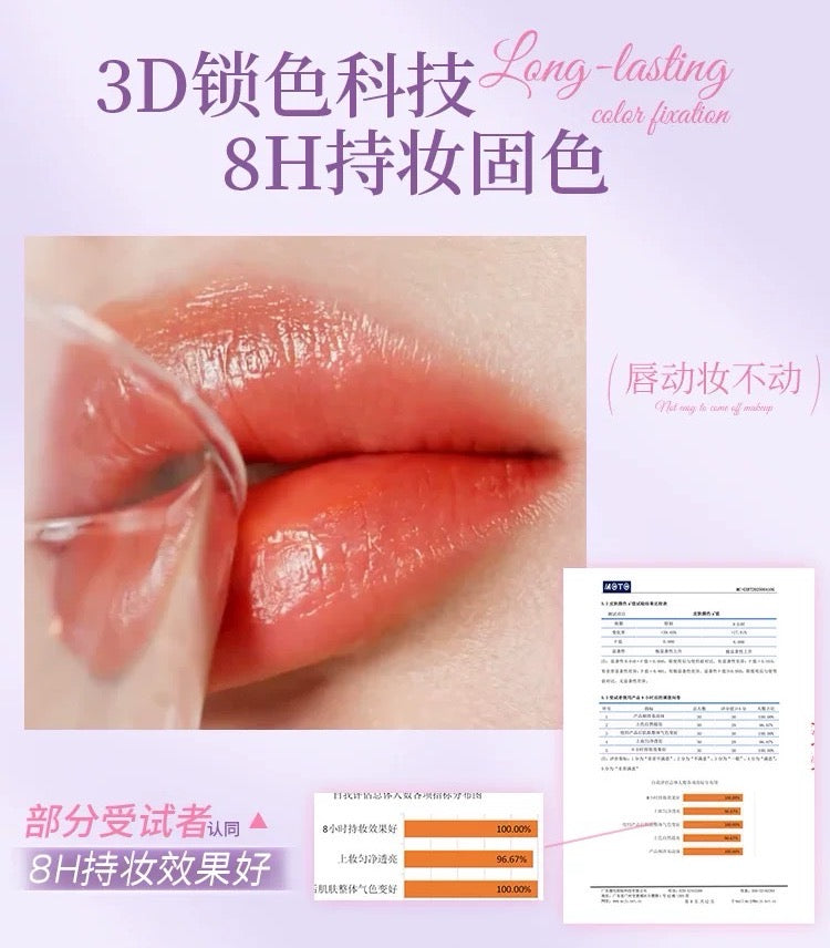 Tiktok/Douyin Hot Luona Noess Dark Magic Secret Realm No Lipstick 2.0 3.2g【Tiktok抖音爆款】罗娜女神黑魔法秘境不沾杯口红2.0