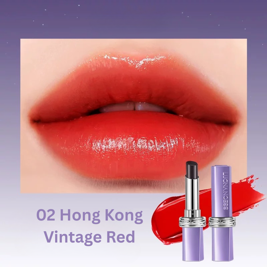 Tiktok/Douyin Hot Luona Noess Dark Magic Secret Realm No Lipstick 2.0 3.2g【Tiktok抖音爆款】罗娜女神黑魔法秘境不沾杯口红2.0