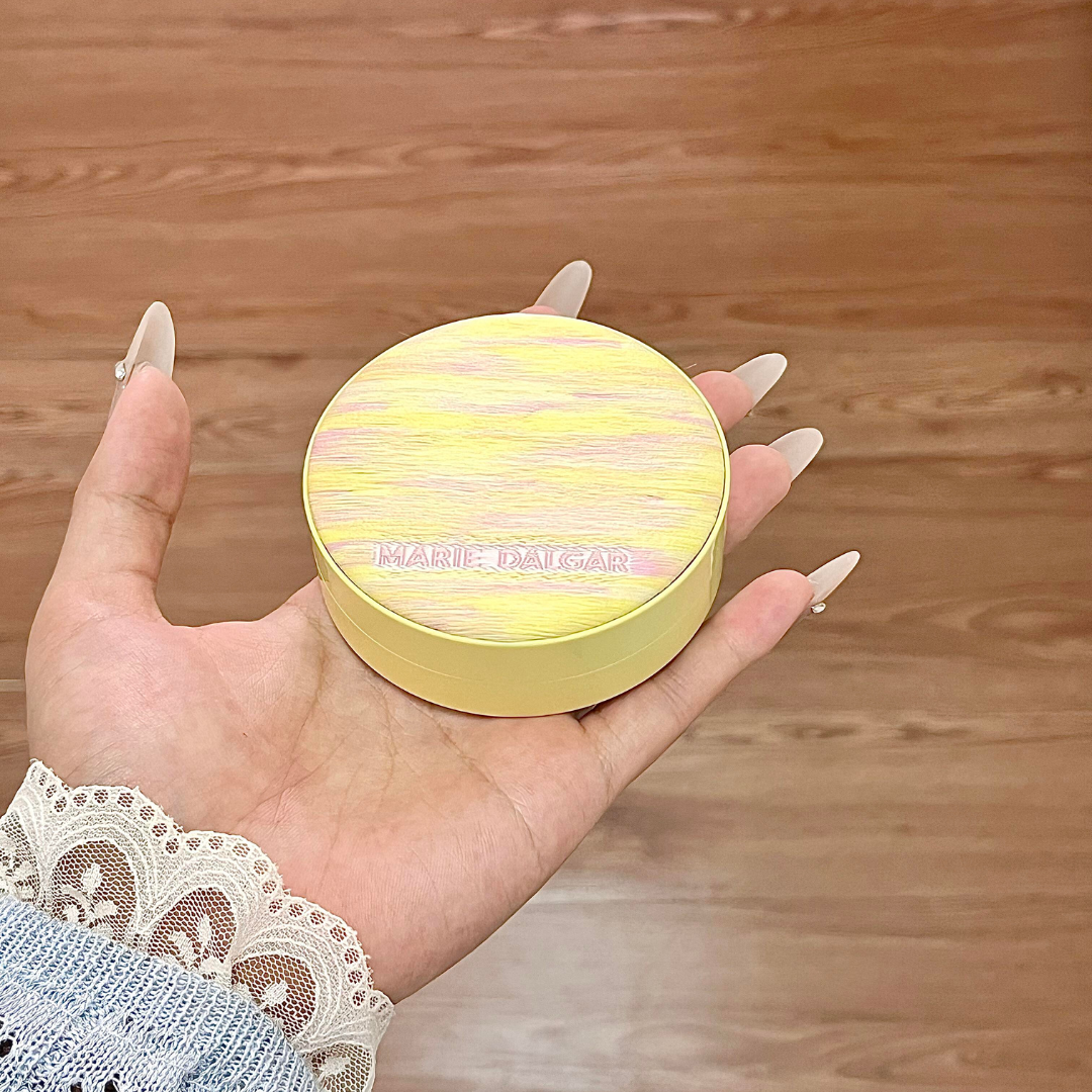 Tiktok/Douyin Hot MARIE DALGAR Summer Float Limited Edition Seed Essence Skin Locking Cushion 2.0 15g【Tiktok抖音爆款】玛丽黛佳浮夏限定种籽贴肤锁妆气垫2.0