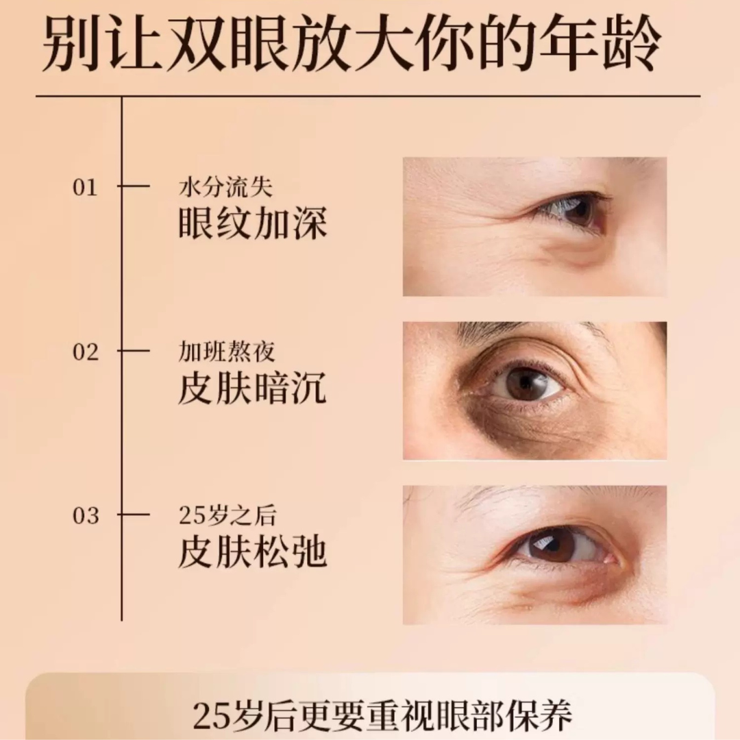 Tiktok/Douyin Hot Yuranm Eye Firming and Anti Wrinkle Essential Oil 20ml【Tiktok抖音爆款】瑜然美眼部紧致抗皱精油