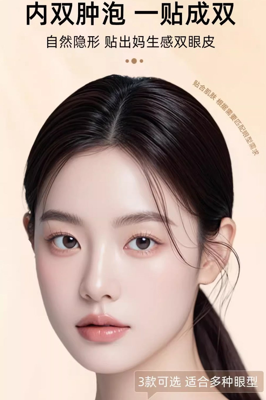 Tiktok/Douyin Hot UBUB Double Eyelid Stickers Can Create Double Eyelids In A Flash 120pcs/1Box【Tiktok抖音爆款】UBUB双眼皮贴一贴成双