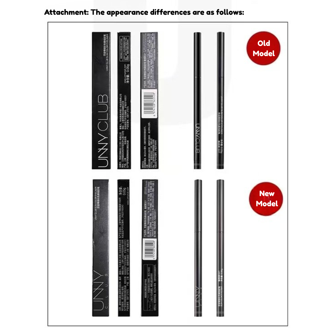 UNNY Smooth Waterproof Liquid Eyeliner Pencil 0.55ml/1ml 悠宜睛挑细选眼线液笔细头持妆上色