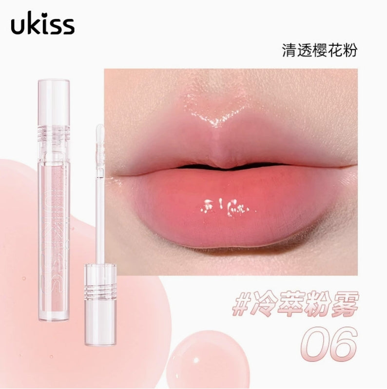 Ukiss Star Frost Crushed Ice Lip Oil 2ml 悠珂思星冻碎冰冰唇油