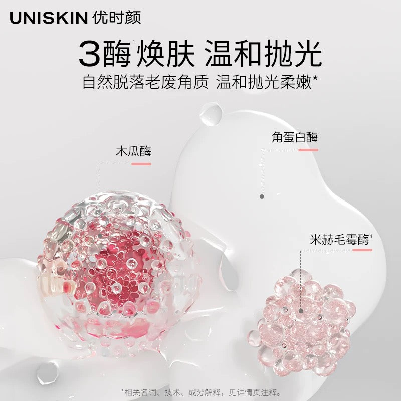 Uniskin Purifying And Revitalizing Clay Mask (3.5g+3.5g)*6pcs/box 优时颜净颜焕肤分区清洁泥膜