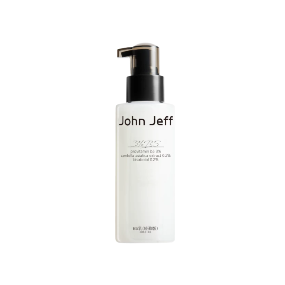 John Jeff 3% Vitamin B5 Lotion Hydrating and Refreshing 120/160ml John Jeff维生素B5乳补水清爽保湿