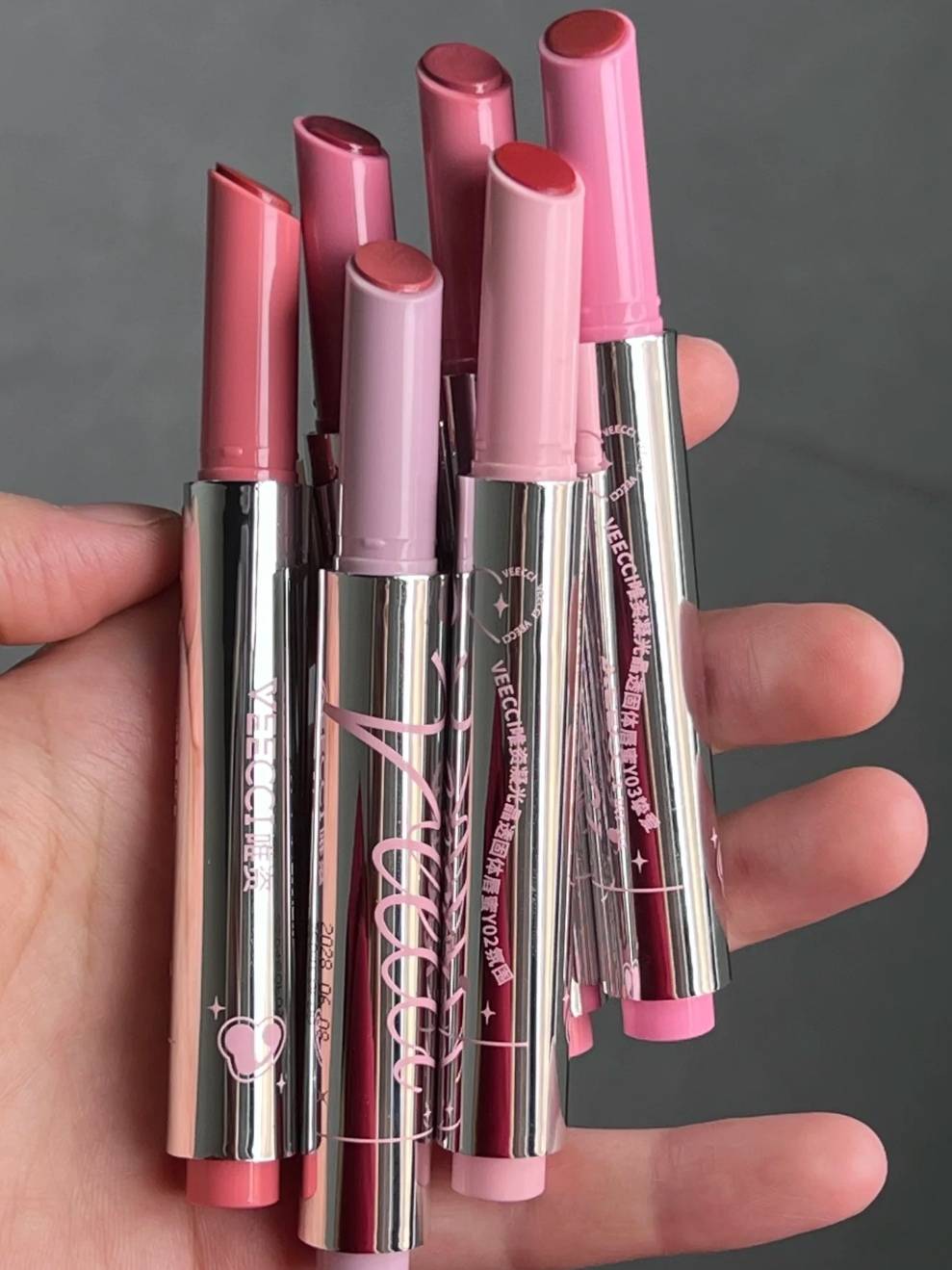 VEECCI Condensing Light Crystal Clear Solid Lip Gloss 2g 唯资凝光晶透固体唇蜜