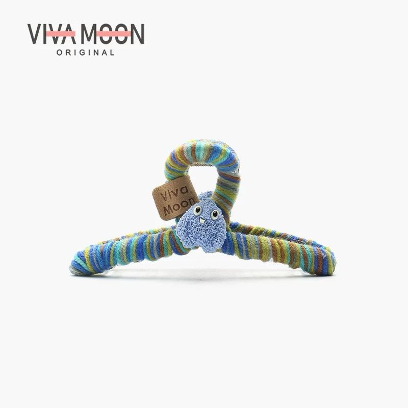 VIVAMOON Fuzzy Claw Clip - Colorful Fuzzy Claw Clip for a Cozy and Charming Look 1pc VIVAMOON彩色可爱毛绒抓夹展现俏皮生动风格