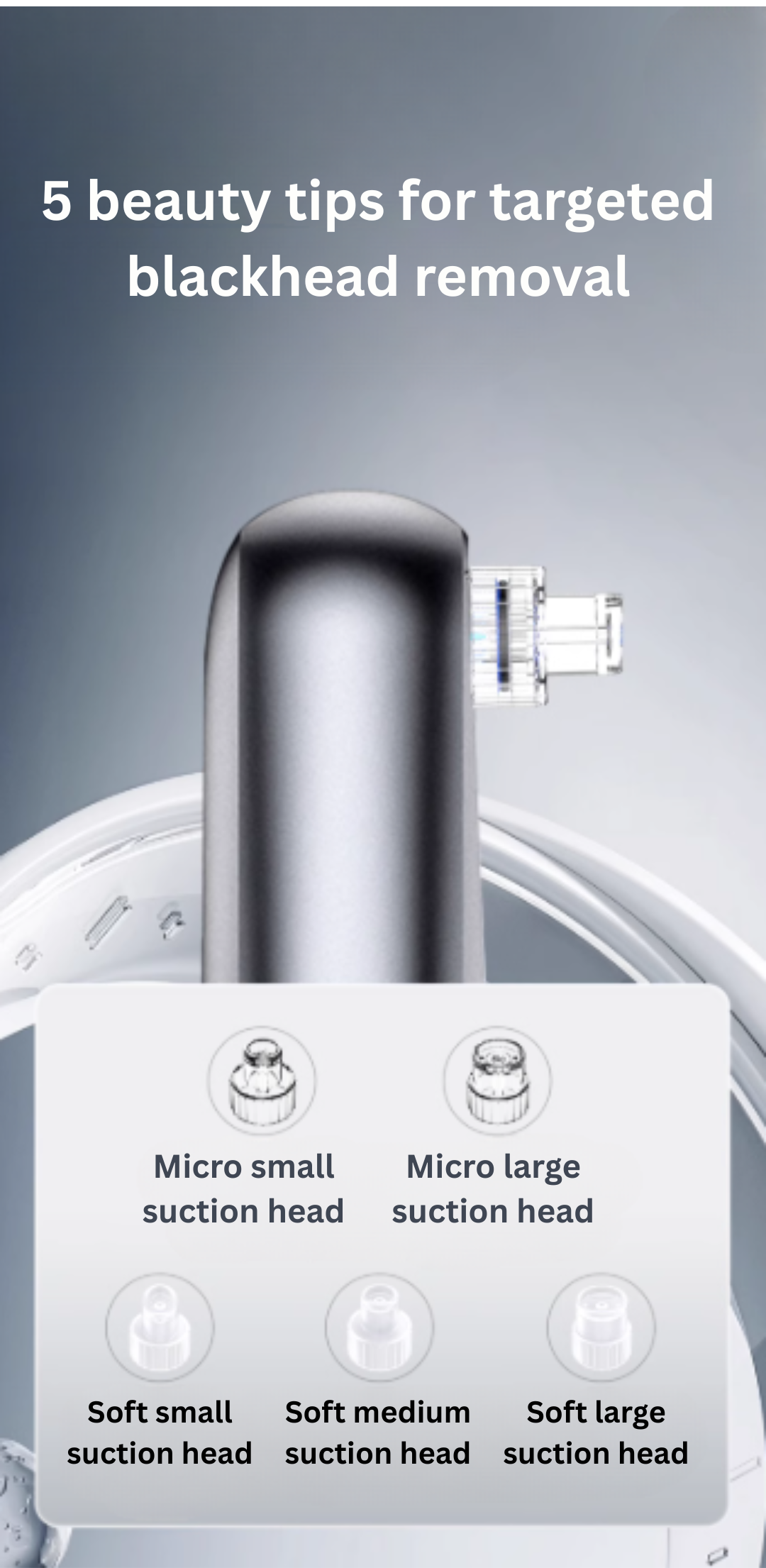 VLVEE Pore Blackhead Suction Device VLVEE小气泡吸黑头仪