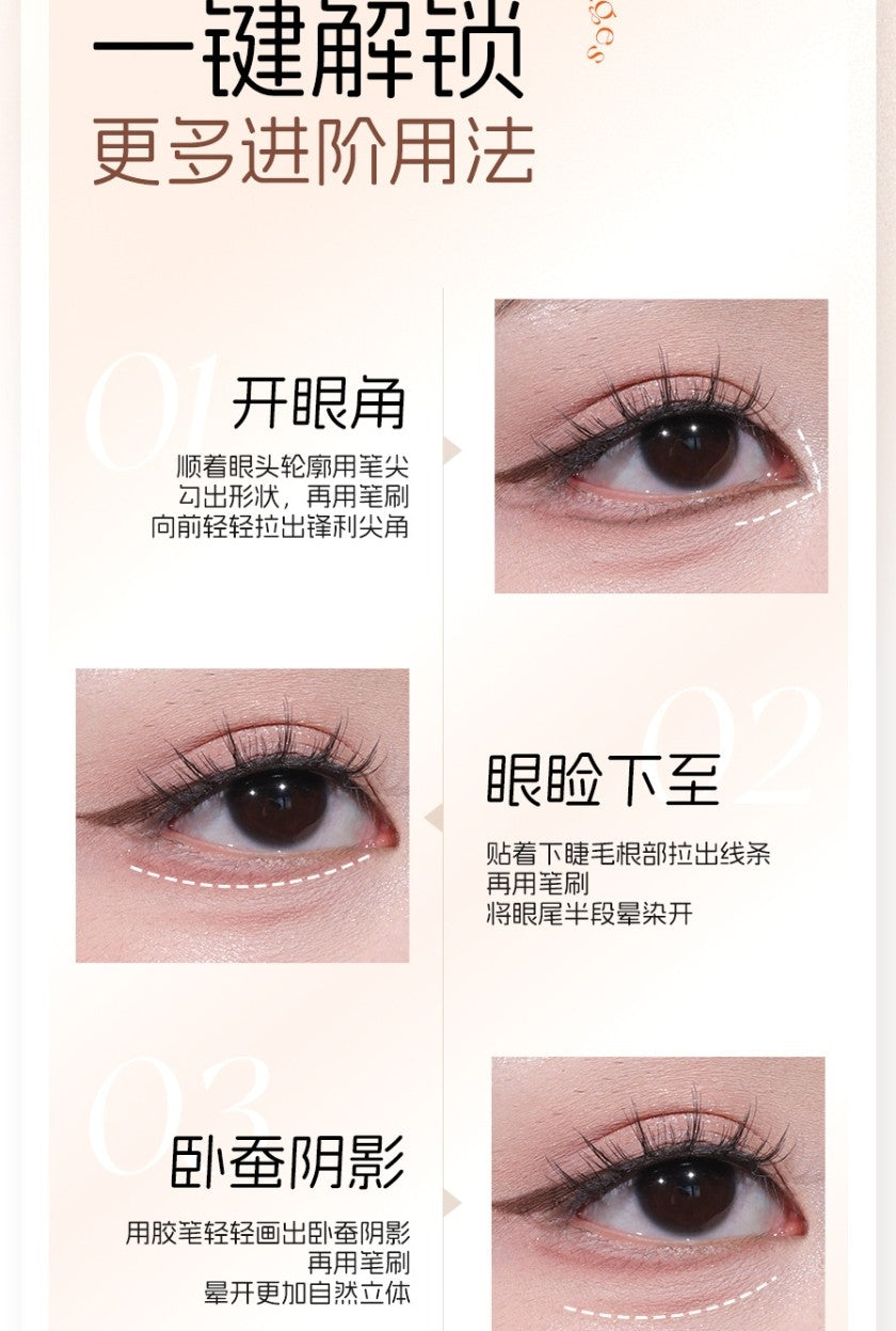 Veecci Automatic Rotating Dual‑Ended Gel Eyeliner Pencil 70mg 唯资自动旋转双头眼线胶笔